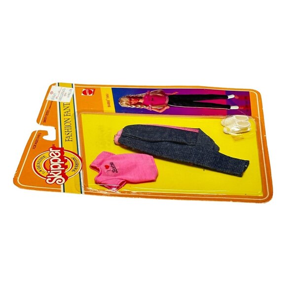 Vintage Mattel Skipper Fashion Doll Clothing Barbie Sister New 1982 - Picture 3 of 4